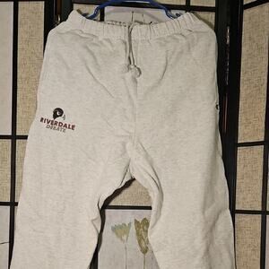 Champion Heather Gray Joggers with Logo